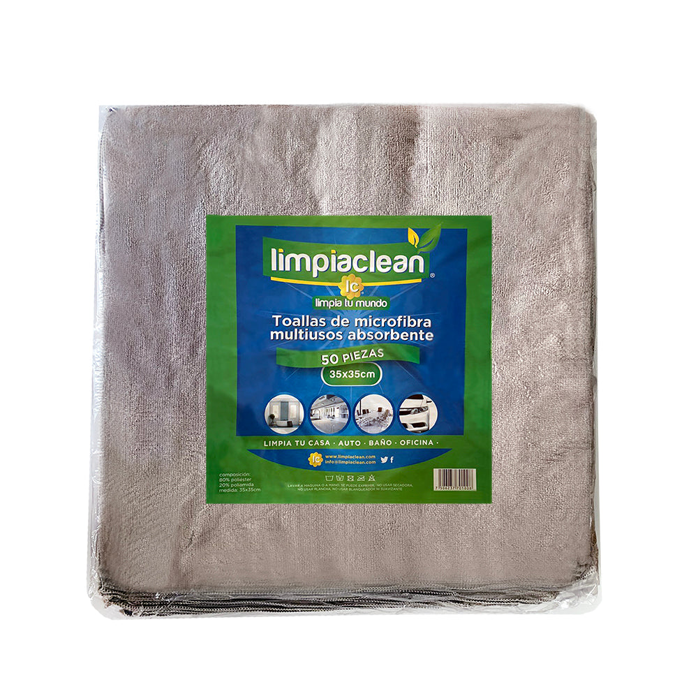 Toalla de Microfibra Autos 60x40 cm – Limpiaclean