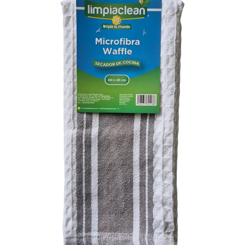 Cargar la imagen en el visor de la galería, 8 Pack Secador Microfibra Waffle Limpiaclean 60X40cm
